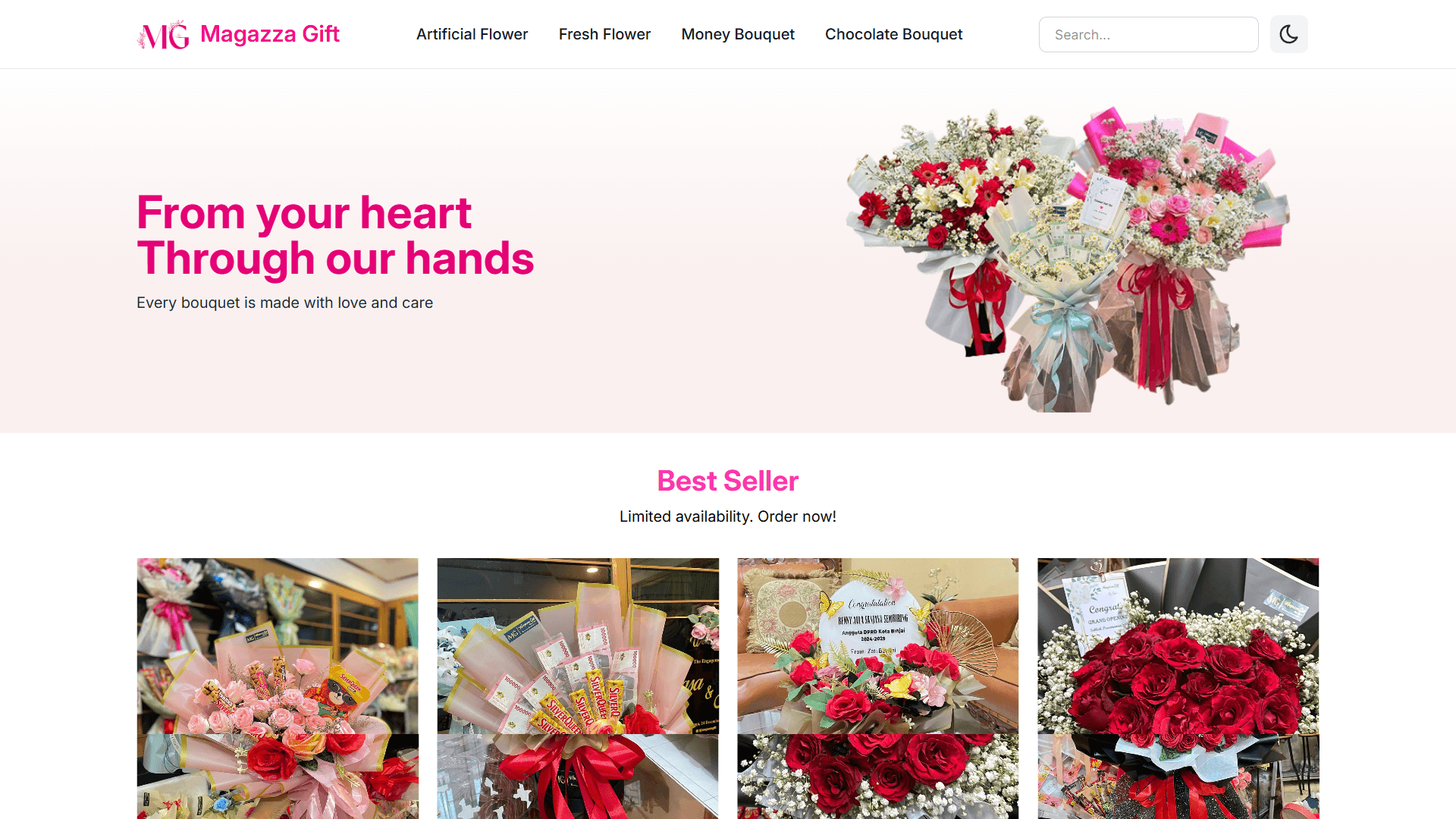 Preview of Magazza Gift project