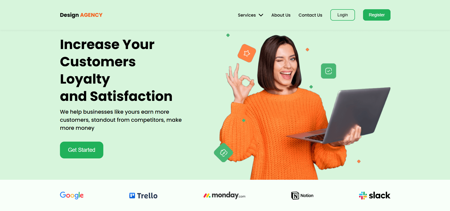 Preview of Design Agency project